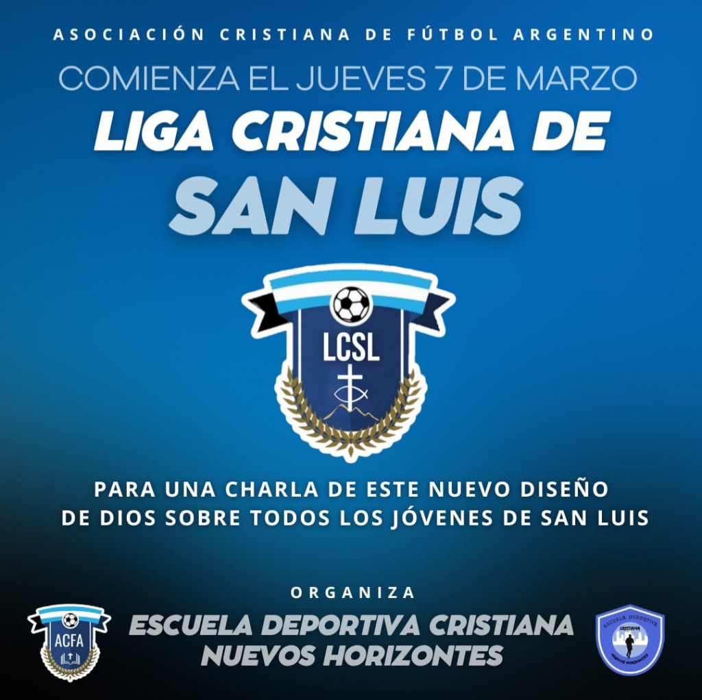 Se Anuncia la Liga Cristiana de San Luis: ¡Únite a la Emoción del Fútbol con Valores!