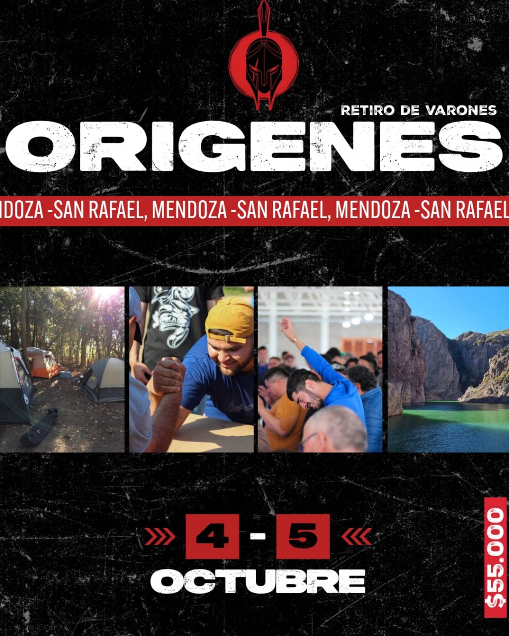 La Iglesia Casa de Dios organiza un Retiro de Varones para un fin de semana de reflexión y comunidad