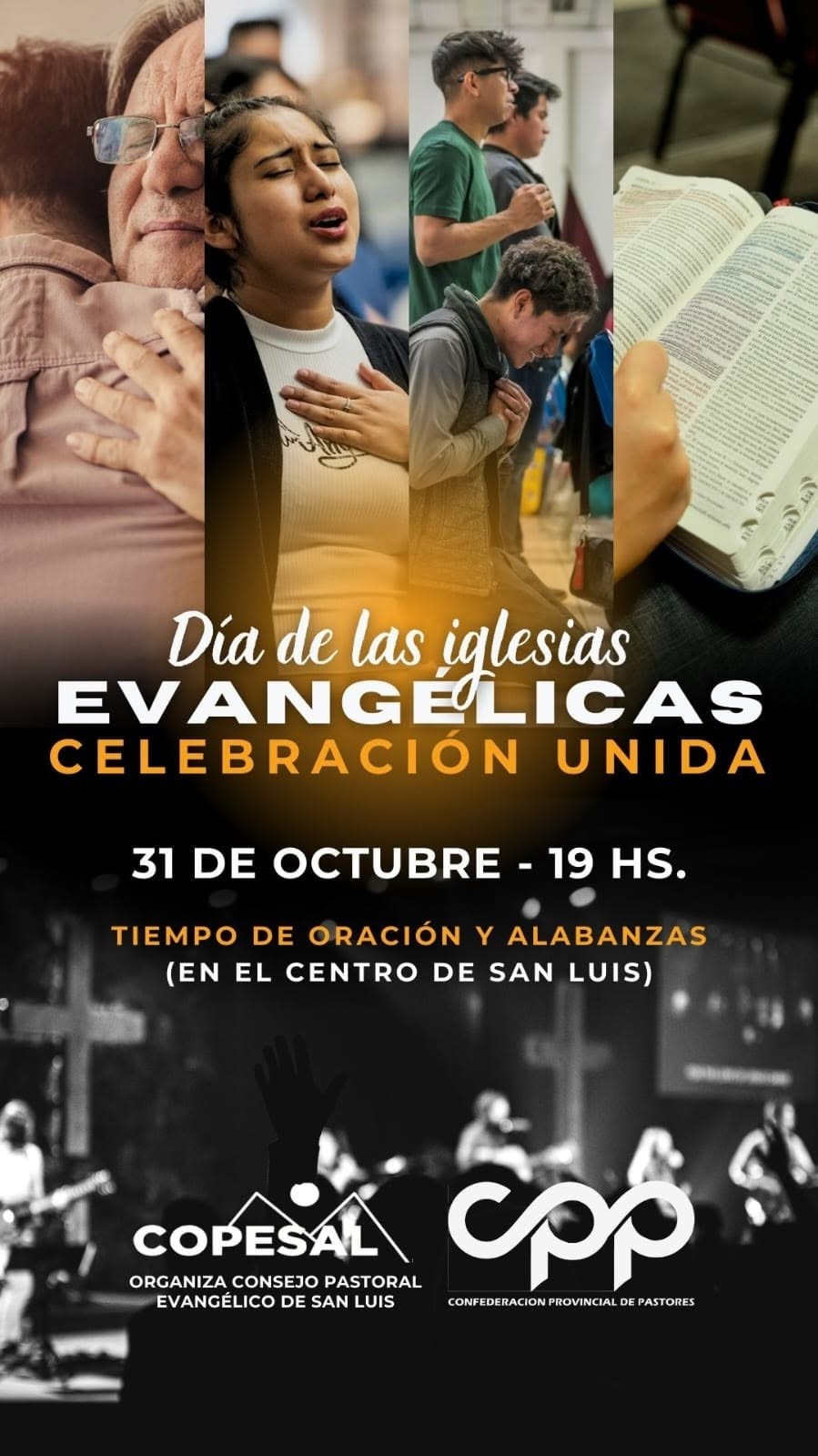 Celebración Unida por el Día de las Iglesias Evangélicas en San Luis