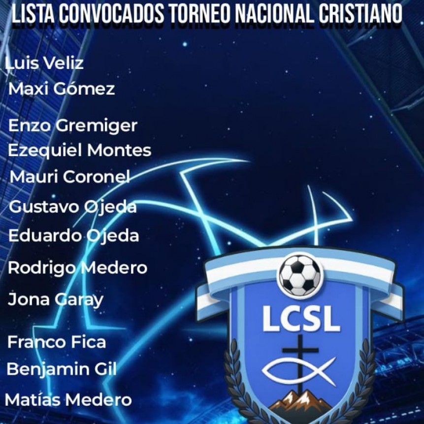 San Luis define su equipo para el Torneo Nacional Cristiano: conoce la lista de los 22 convocados
