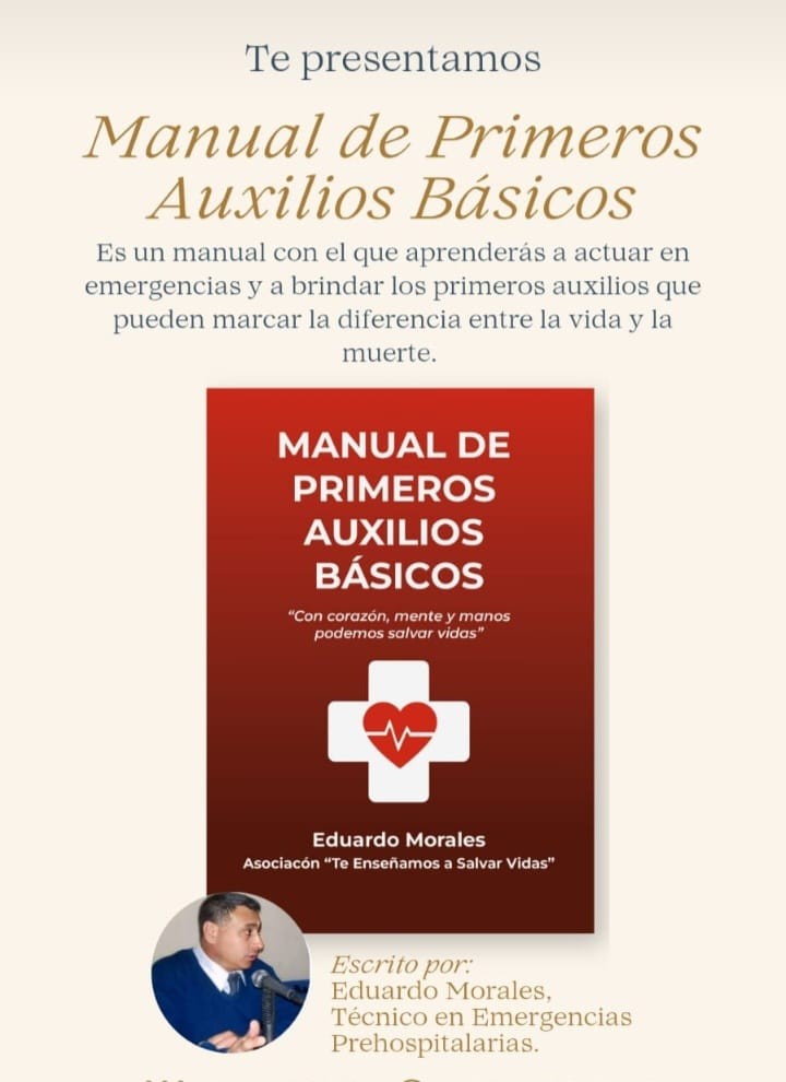 Presentarán un manual de primeros auxilios básicos en el Café Literario San Luis Libro