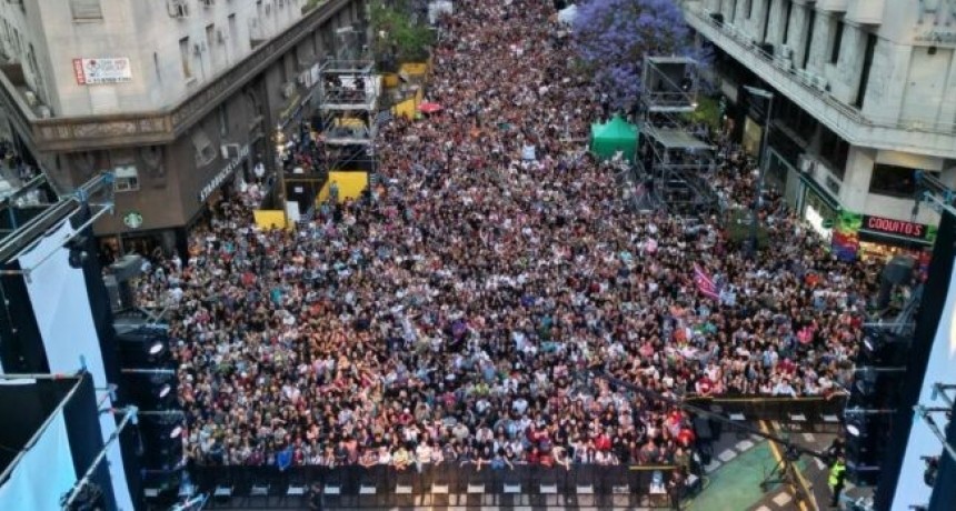 Experiencia Gospel, ahora sobre la Plaza de Mayo