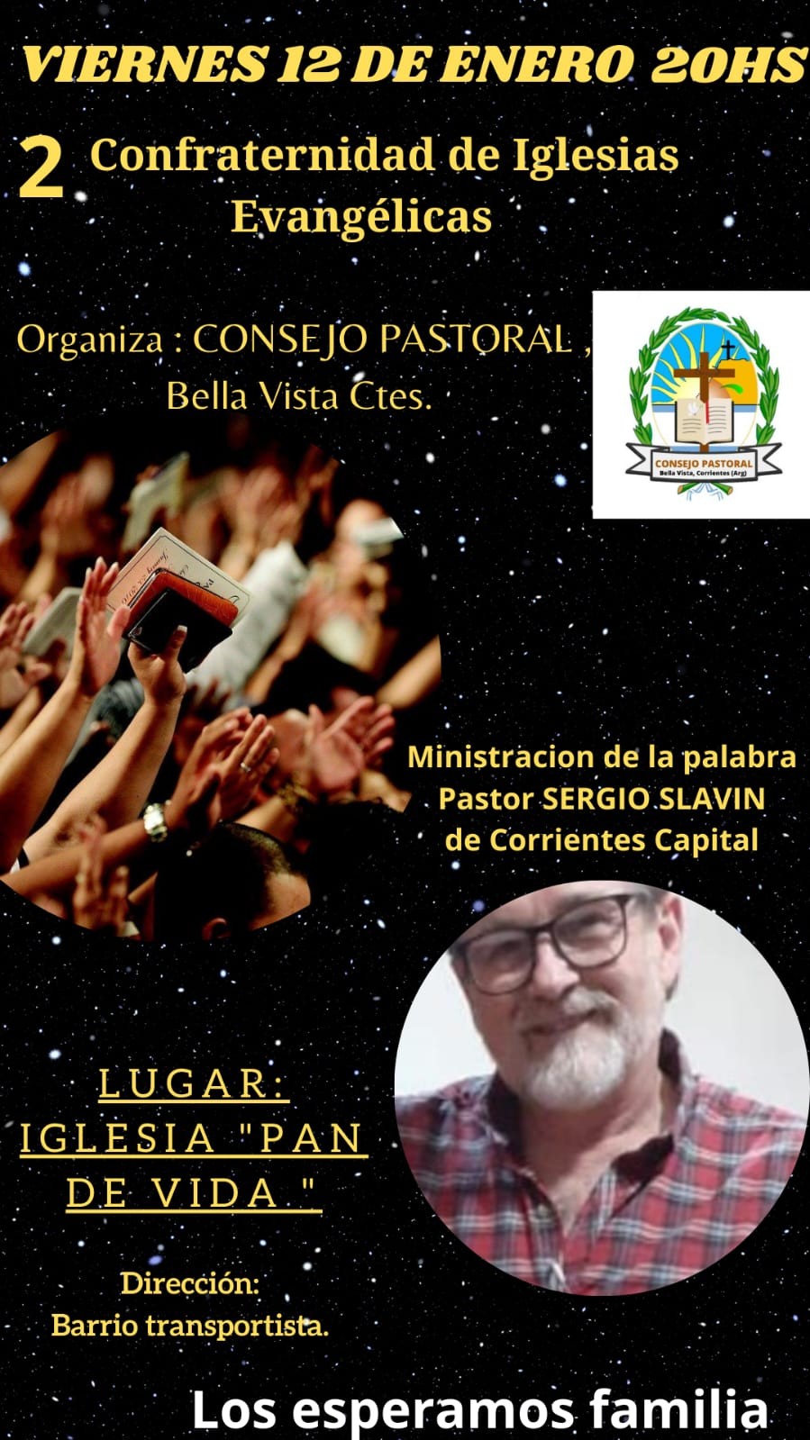 Segunda Confraternidad de Iglesias Evangélicas Llena de Espiritualidad en Bella Vista