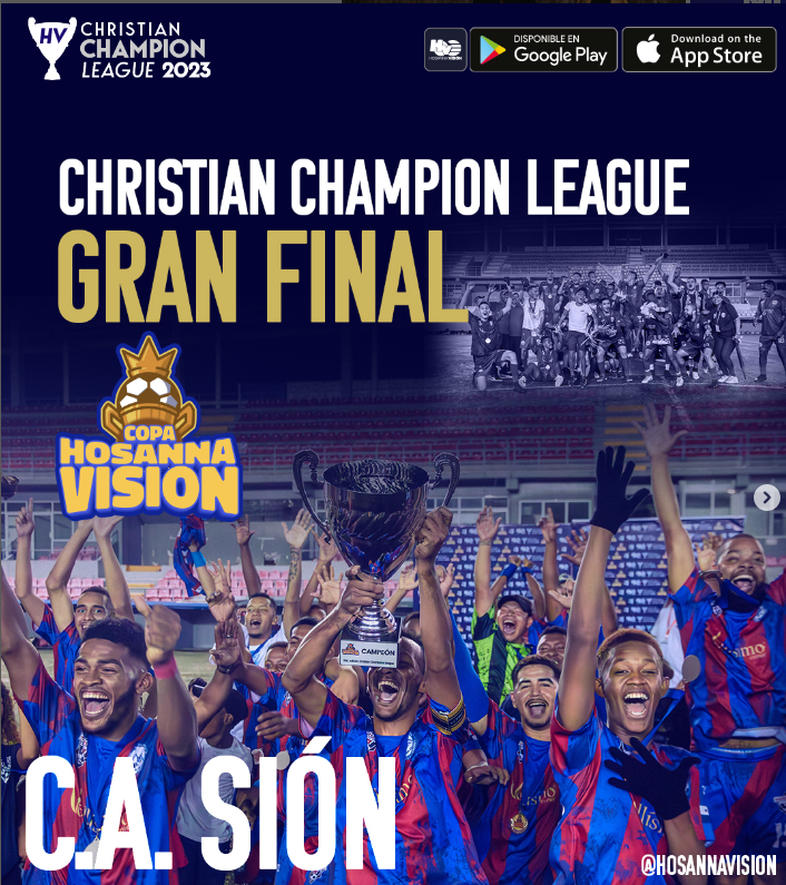 LA CHAMPIONS ES DE JESÚS 