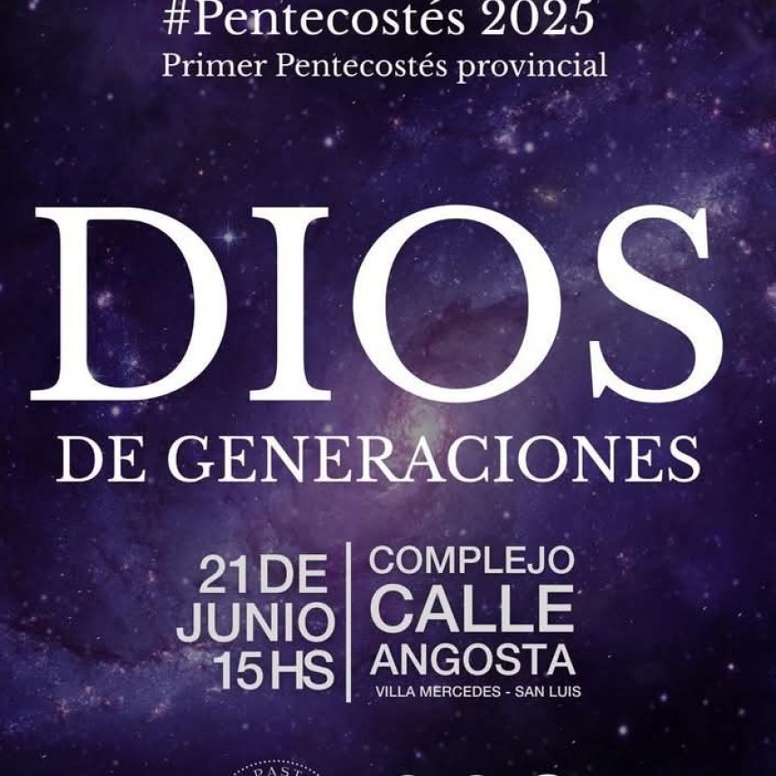 Gran Encuentro de Fe en Villa Mercedes: Anuncian Pentecostés 2025 