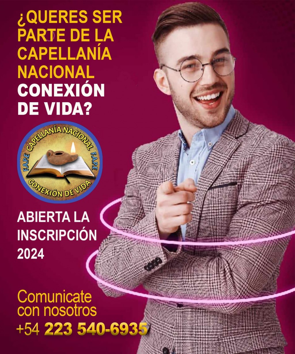 La Capellanía Nocional Conexión Vida abre inscripciones para el año 2024